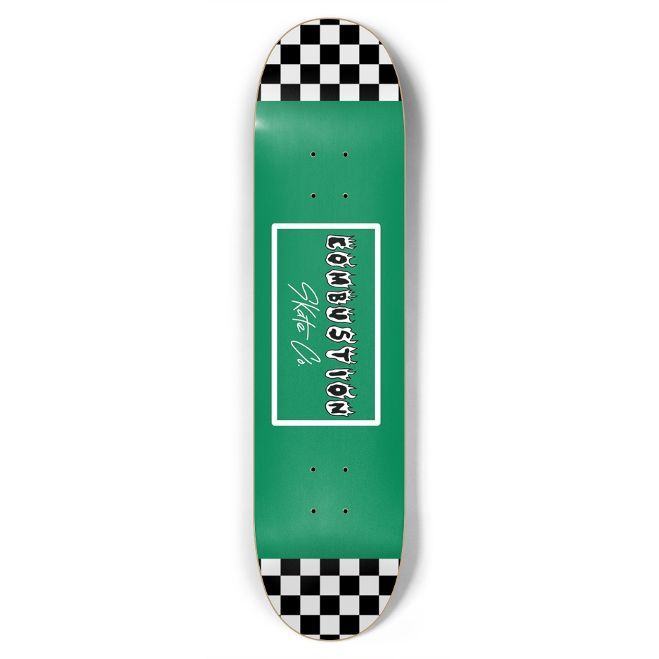Oil Legacy x COMBUSTION 7.75” Skateboard Deck – Combustion Skate Co.